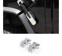 Kit de reemplazo de pestillos de cap para Hummer H2 2003-2009, aleaci n de aluminio, 2 piezas (negro)