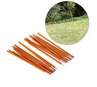 Kit de reemplazo de postes de tienda de campaña para toldos de camping para caminatas y campamentos (dimensiones: 0,85 cm x 405 cm), accesorios para tiendas de campaña, caminatas y campamentos