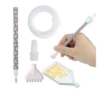 Kit De Reemplazo Para Pluma De Punto De Gemas Al Vacío,2 Filtros Y Accesorios Con Agarres Antideslizantes - Herramientas Para Pintura Con Gemas,Para Adultos Niños Principiantes Hogar Escuela Pintor
