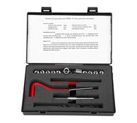 Kit de reenroscado, 20 piezas de insertos de rosca de acero inoxidable M9x1.25 Kit surtido de accesorios de reparación de rosca hembra