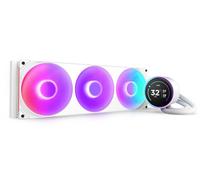 NZXT - Kraken Elite 420 RGB Procesador Sistema de refrigeración líquida todo en uno 14 cm Blanco 1 pieza(s)