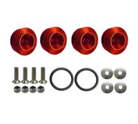 Kit de refuerzo de soporte de parachoques para motocicleta y coche | Parachoques delantero trasero para estabilizador con arandelas y tornillos, reduce la vibración y el desplazamiento