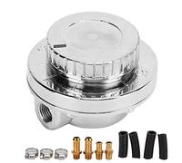 Kit de Regulador de Presión de Ajustable 1-5 PSI Bomba de de Carburador Universal con una Manguera de Ajuste de Accesorios de 8 Mm/10 Mm para el Motor de Modificación del