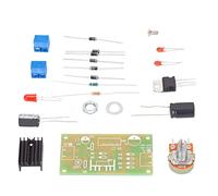 Kit de Regulador de Voltaje Ajustable LM317 - Módulo de Fuente de Alimentación de Bricolaje con Protección de Salida para Proyectos Electrónicos
