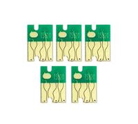 Kit de reiniciador de Chip de tanque de tinta de mantenimiento T582000 T5820, Compatible con Epson, SureColor P800 SC-P800 SureLab D700 D870 DX100(Tank Chip X5)