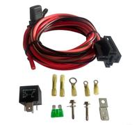 Kit de relé de bomba de combustible eléctrica 30247 40 A, arnés de cableado de relé de 12 V, montaje de derivación, soporte de fusibles en línea, potencia estable, sencillo, actualización del sistema