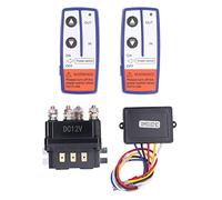 Kit de relé de cabrestante con mando a distancia, 250 A, 12 V, kit de control remoto de relé de control remoto para vehículos industriales, ampliamente utilizado en ATV y más