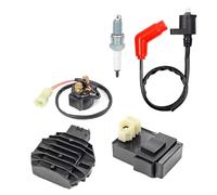 Kit De Relé Rectificador Regulador Voltaje Bobina Encendido CDI BOX Para Recon 250 Para TRX250TE Para TRX250TM 2005-2021 Bobina De Encendido
