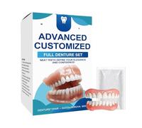 Kit De Relleno Huecos Dentales Instant Smile: Cubierta Dientes Naturales For El Cuidado Dentaduras Postizas, Potenciador Cosmético Cómodo, Fácil Aplicación