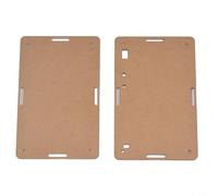 Kit de reloj de circuito digital de 6 bits, para enseñanza y entrenamiento, reloj electrónico CC 4.5-5.5V, kit de soldadura DIY con placa PCB, compatible con piezas o piezas+estilos de carcasa (piezas