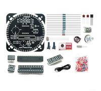 Kit de reloj digital alimentado por USB para principiantes y estudiantes avanzados para construir y comprender los principios del circuito (A)