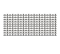 Kit de remaches de cuero de 8 mm, remaches decorativos de metal tubular, tachuelas chapadas en electrochapado de aleación dura con forma de seta, con tornillos y tuercas para ropa (Plata Negro)