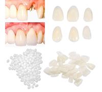 Kit de reparacin de dientes temporales de brige para llenar el diente roto y los huecos falsos y el kit de reemplazo de cuentas trmicas