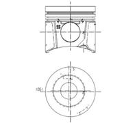 KOLBENSCHMIDT 99801962 Kit de reparación, cilindro, camisa