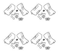 Kit de reparación carburador con Junta tórica Central para Keihin para FCR-MX CRF250R CRF250X CRF450R CRF450X TRX450ER TRX450R
