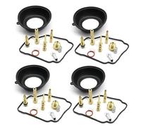 Kit De Reparación Carburador Motocicleta para CBR400RR NC23 1986 1987 1988 1989 CBR 400RR Diafragma Vacío Membrana Paquete 4