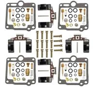 Kit De Reparación Carburador Motocicleta para Yamaha FJ1100, FJ1200, FJ 1100 Y 1200 con Diafragma Vacío para Válvula Flotador Kit Herramientas Limpieza Carb(Color2)