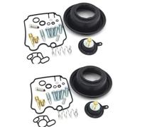 Kit De Reparación Carburador Motocicleta para Yamaha XTZ750 Super Tenere: Émbolo, Diafragma Vacío Y Válvula Corte Aire Herramientas De Riparazione Carburador(Conjunto 2)
