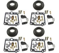 Kit De Reparación Carburador para FJ 1200 1988-1992, Junta Asiento Aguja Flotante, Diafragma Vacío Flotador. Kit Completo reparacióncarb(Color 3)