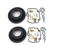 Kit De Reparación Carburador para Suzuki DR250 DR350 GS500 GSX 1100 Piezas para Reconstrucción Diafragma Émbolo Componentes del Carburador Carburador Kit reparación(Color 1)