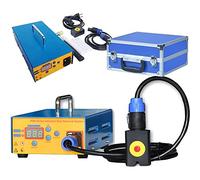 Kit de reparación de abatidora de carrocería automática - calentador de inducción de extractor de abatido de coche, herramienta de reparación de abatidora sin pintura de 1380W para la eliminación de a