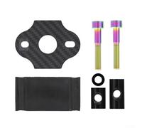 Kit de reparación de abrazadera de asiento de bicicleta de fibra de carbono F12 compatible con piezas de abrazadera de sillín de bicicleta, accesorios de ciclismo de repuesto, 52 mm (color)