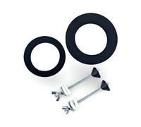 Kit de reparación de arandela de espuma para inodoro con cierre de fijación de cisterna, kit de fijación de fijación de sellado de tornillo de inodoro y arandelas