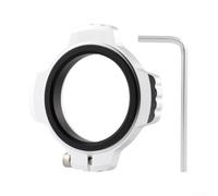 Kit de reparación de arandela de pedalier y ajustador de piñón roscado para SRAM para compatibilidad con manivela DUB para mejorar la fiabilidad de la transmisión de la bicicleta (plata)