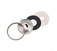 Kit de reparación de arrastre de carrete de pesca para Daiwa 6th y para carretes de gota de agua ABU, incluye pastilla de freno de carbono y piñón de metal (acero inoxidable)