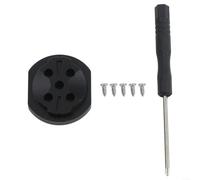 Kit de reparación de base de cronómetro ligero para bicicleta, color negro