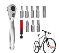 Kit De Reparación De Bicicleta | Gadget Multifuncional Portátil,Herramienta Multifuncional Para Bicicleta | Para Hombres Y Mujeres Carretera Senderismo Viaje Solución De Problemas Mantenimiento Al
