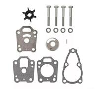 Kit de reparación de bomba de agua de motor de barco con juntas de impulsor placas guía para Tohatsu para Nissan 4HP 5HP 6HP motor fueraborda 369-87322-0