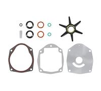 Kit de reparación de bomba de agua para motores fueraborda Mercury Mariner de 40-250 HP y MerCruiser Alpha One Gen 2 - Juego completo con impulsor, juntas y placa de montaje [47-8M0100526]