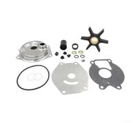 Kit de reparación de bomba de agua superior Mercury For Mariner para fueraborda 9 9 25 para HP con juego completo que incluye impulsor, juntas y piezas de acero inoxidable