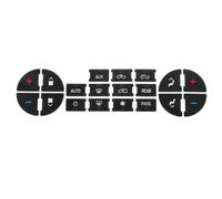 Kit de reparación de Botones del Tablero para el Aire Acondicionado de Buick Enclave CX CXL 2006-2012 calcomanías y Accesorios de Repuesto (A)