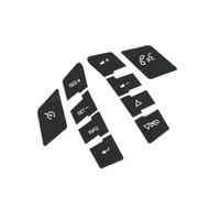 Kit de reparación de Botones para Volante de Coche calcomanías y Pegatinas para Chevy Corvette C6 2005-2013 y Malibu.