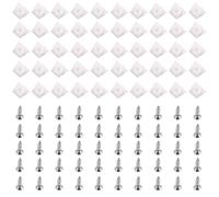 Kit De Reparación De Cajones De 50 Piezas, Tornillos De Fijación De Cajones, Kit De Fijación De Cajones, Accesorios De Reparación De Muebles, Reemplazo De Tornillos De Cajón