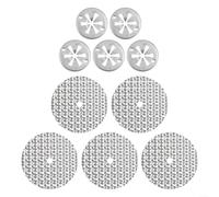 Kit de reparación de calor de escape para protección para N90796501 incluye paneles de refuerzo de metal y arandelas de montaje para la restauración del escudo térmico del vehículo