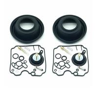 Kit De Reparación De Carburador 2 Piezas Con Válvula Cierre Diafragma Vacío Para Yamaha TDM850 4TX TDM 850 XTZ750 Para Super-Tenere TRX850