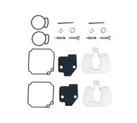 Kit de reparación de carburador 6L2-W0093-00-00 6L2-14301-11 para motores fueraborda de 20/25HP, juego completo de juntas para mantenimiento del motor