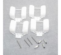 Kit de reparación de carburador compatible con CBF250 CD250U 1988-1989 FES250 CD250 CBF CD FES 250 250U flotador de aguja flotante(4 PIECE)