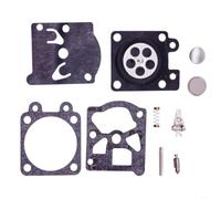 Kit de reparación de carburador compatible con motosierra CS-355T, CS-370, CS-400, CS-2511, sustituye a P033000030, piezas de mantenimiento del motor