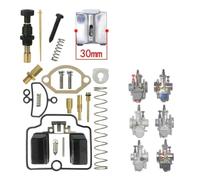 Kit de reparación de carburador de motocicleta. 1 Juego De Kit Reconstrucción Reparación Carburador Para PWK 21 24 mm Boquilla Anillo Sellado Piezas Pistón Aguja Aceite(Color: 21-30)