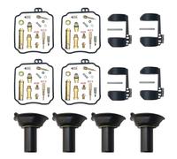 Kit De Reparación De Carburador De Motocicleta Compatible con Yamaha XJS XJN para Diversion XJ600S XJ600N XJ600 1996-2002 Kit de reparación carburador Motocicleta(Type 5)