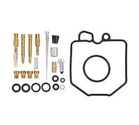 Kit de reparación de carburador de motocicleta de 24 piezas con junta O de repuesto para 400 CB400T 1980 1981 I II 1978 1979 Componentes de goma Fácil instalación Rendimiento del