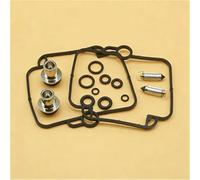Kit De Reparación De Carburador De Motocicleta para Aprilia Pegaso 650 Cube para Mikuni BST 33 Kit De Reconstrucción Junta De Cuba Flotador Carburador Reemplazo(Color 4)