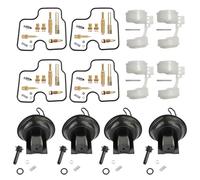 Kit De Reparación De Carburador De Motocicleta para CB600F PC36 CB 600 CB600 02-06 Piezas De Repuesto para Flotador De Carburador Kit Reparación Carburador(Color 1)