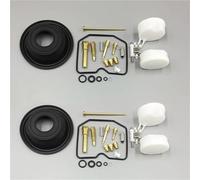 Kit De Reparación De Carburador De Motocicleta para Kawasaki KLE500 1991-2005 Diafragma De Vacío De Émbolo Y Piezas De Flotador Reemplazo del carburador(B)