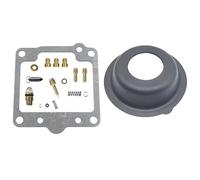 Kit de reparación de carburador de motocicleta sistema de combustible diafragma de émbolo flotante para Suzuki TU250 TU250X 1997-2001 Reemplazo del carburador(A)
