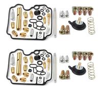 Kit De Reparación De Carburador Kit De Reconstrucción Carburador para Yamaha TDM850 XTZ750 TDM XTZ 750 850 Kits Reparación Diafragma Válvula Corte Aire Flotador reconstrucción(Conjunto 3)